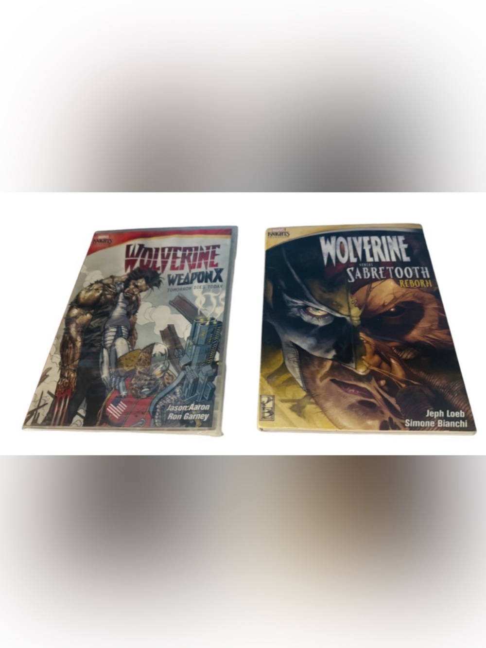 Wolverine Weapon X /Sabretooth reborn Comic/DVDs marvel